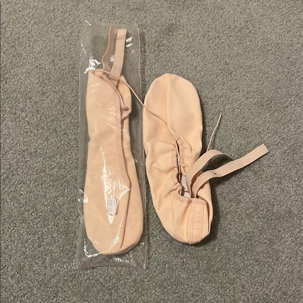 Peach Ballet Slippers